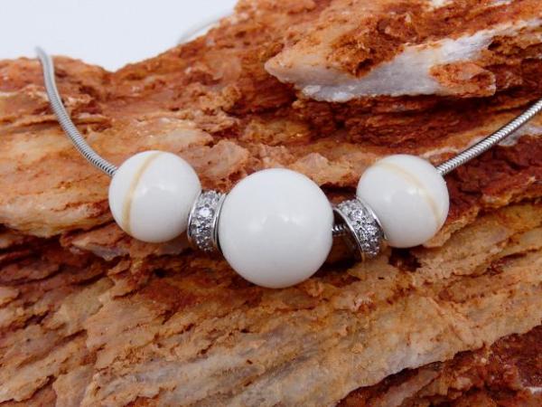 Perlencollier "Trinity"